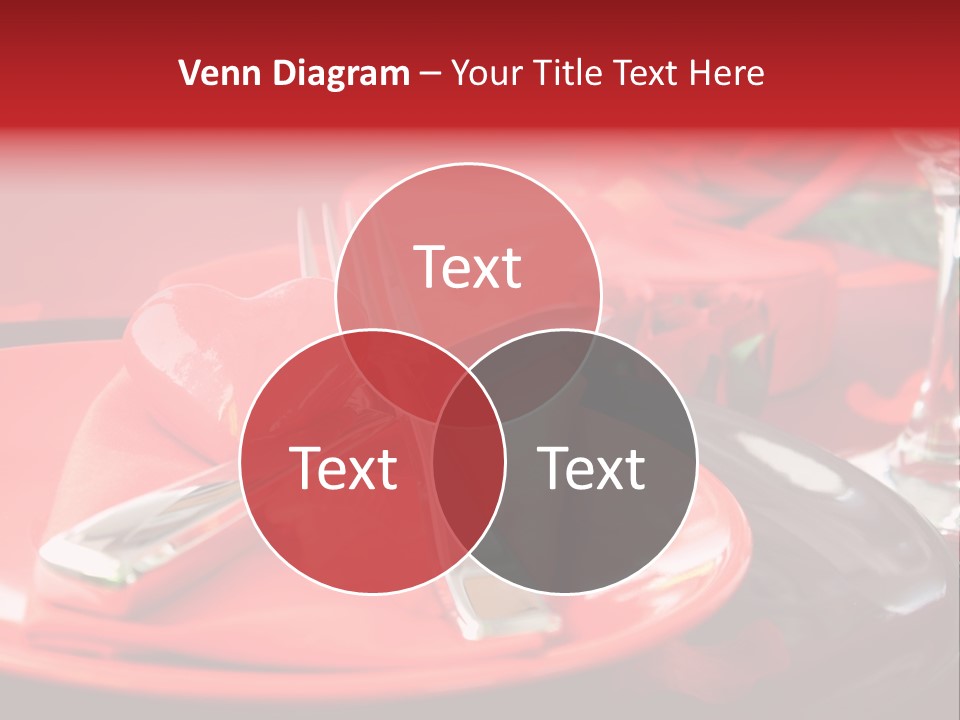 Knife Setting Celebrate PowerPoint Template