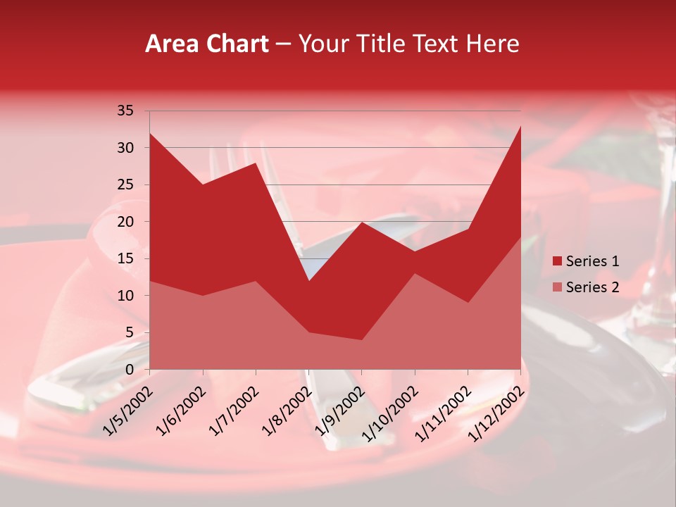 Knife Setting Celebrate PowerPoint Template