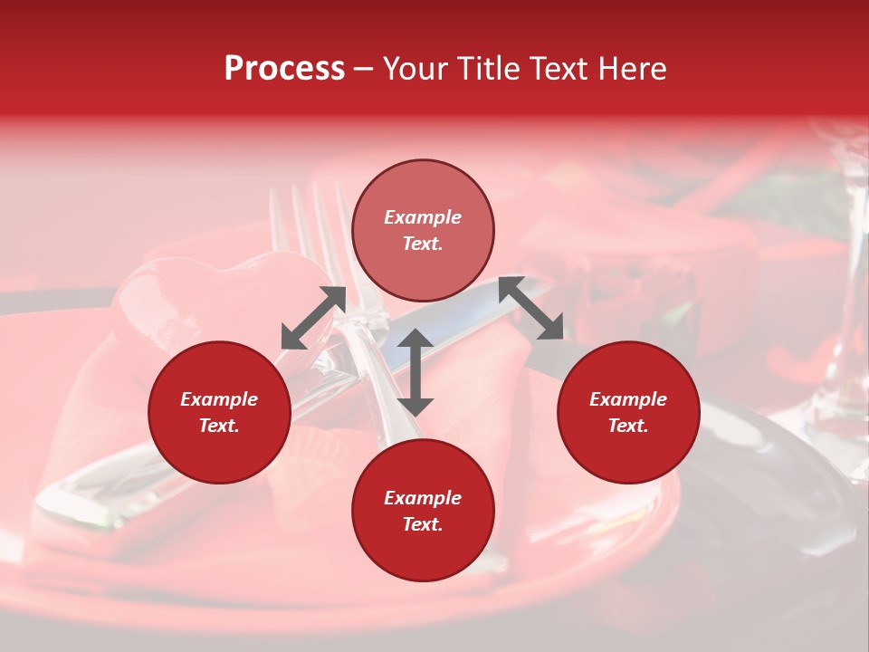 Knife Setting Celebrate PowerPoint Template
