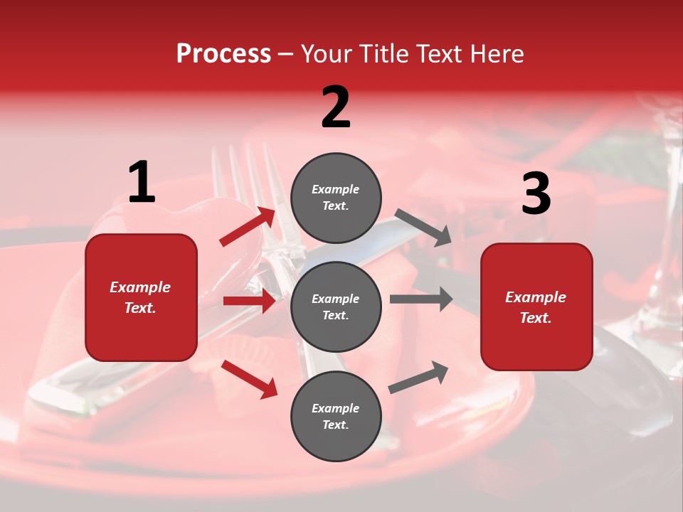 Knife Setting Celebrate PowerPoint Template