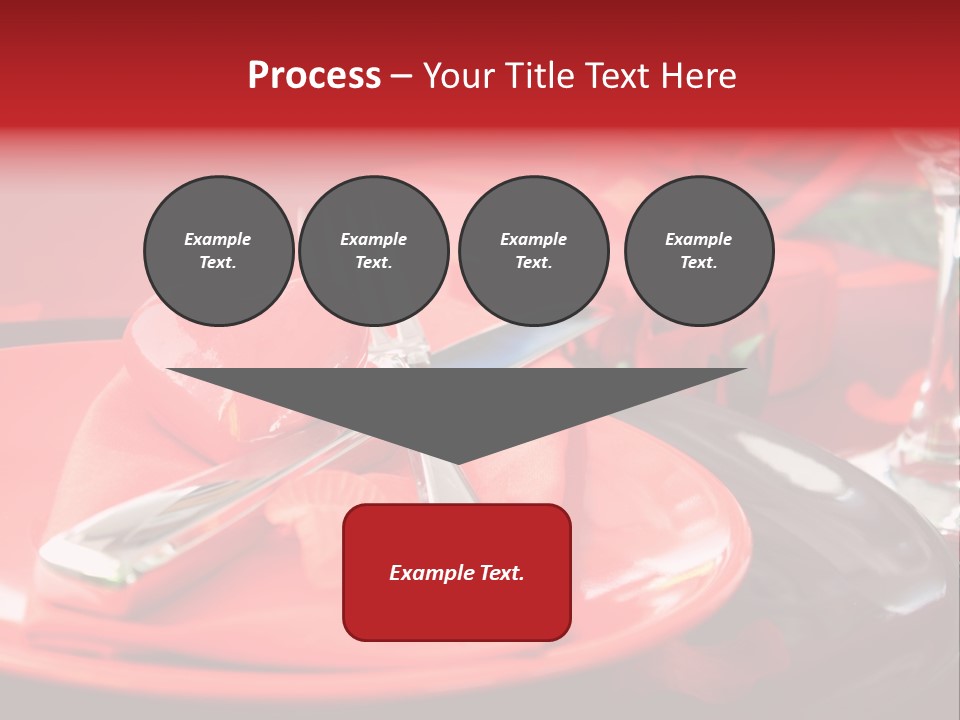 Knife Setting Celebrate PowerPoint Template
