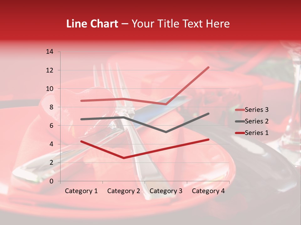 Knife Setting Celebrate PowerPoint Template