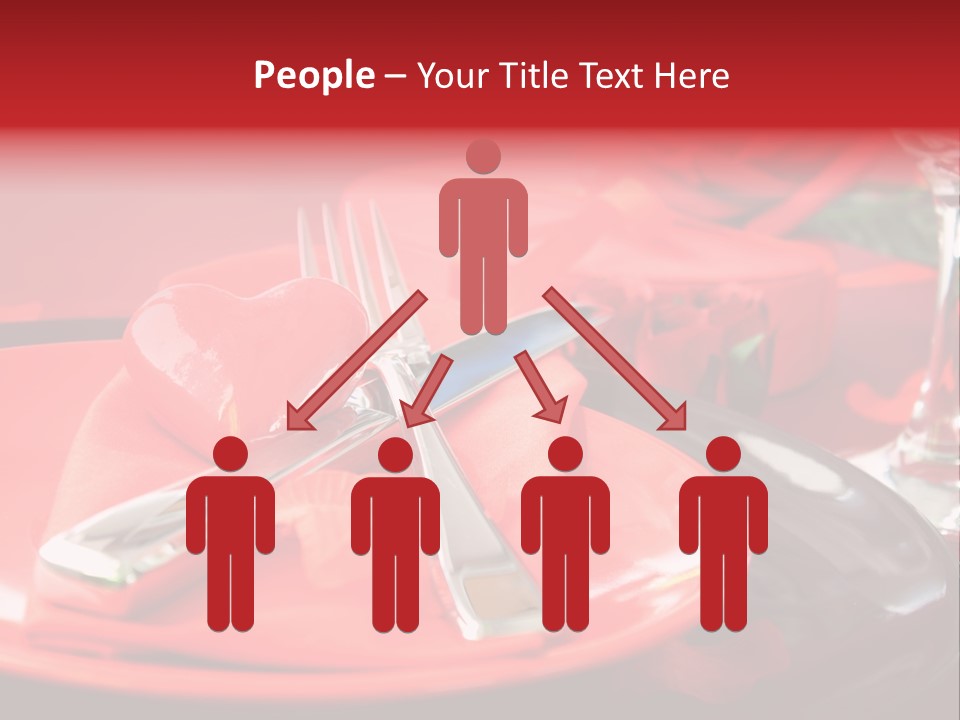 Knife Setting Celebrate PowerPoint Template