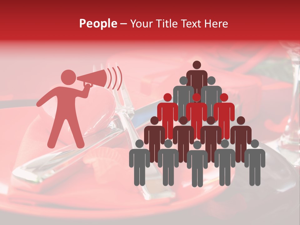 Knife Setting Celebrate PowerPoint Template