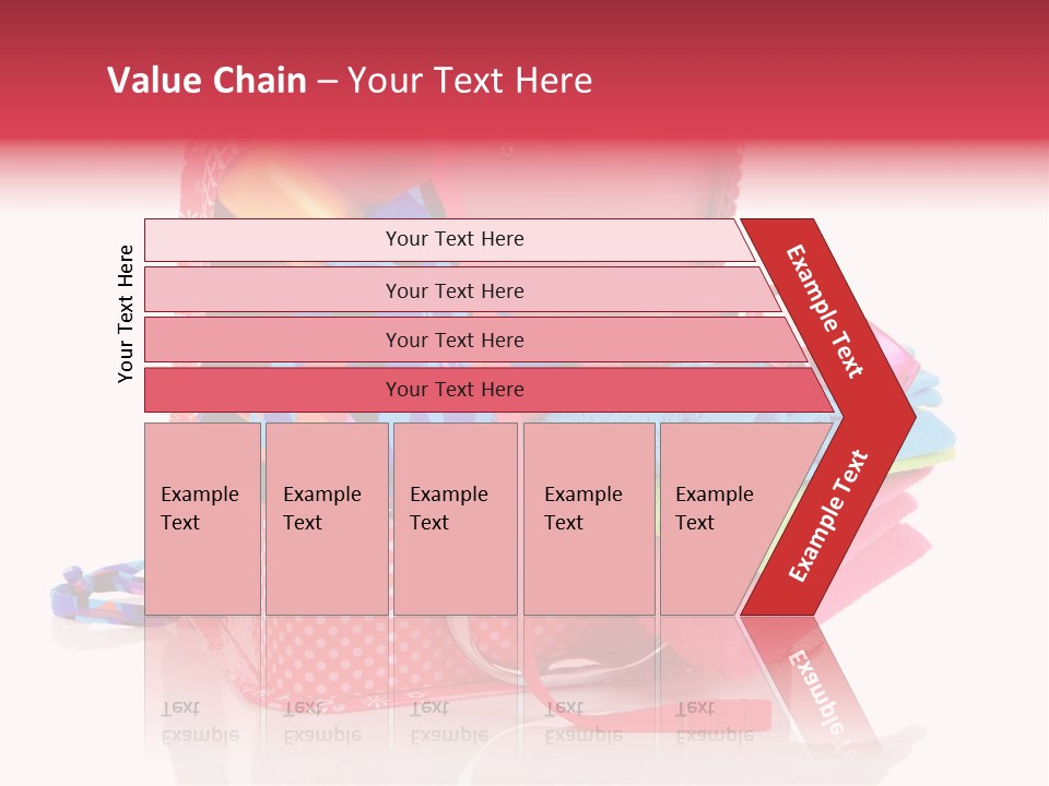 Baggage Beach Vacation PowerPoint Template