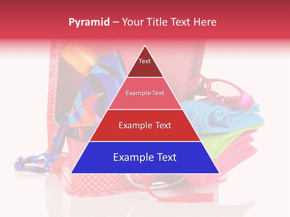 Baggage Beach Vacation PowerPoint Template