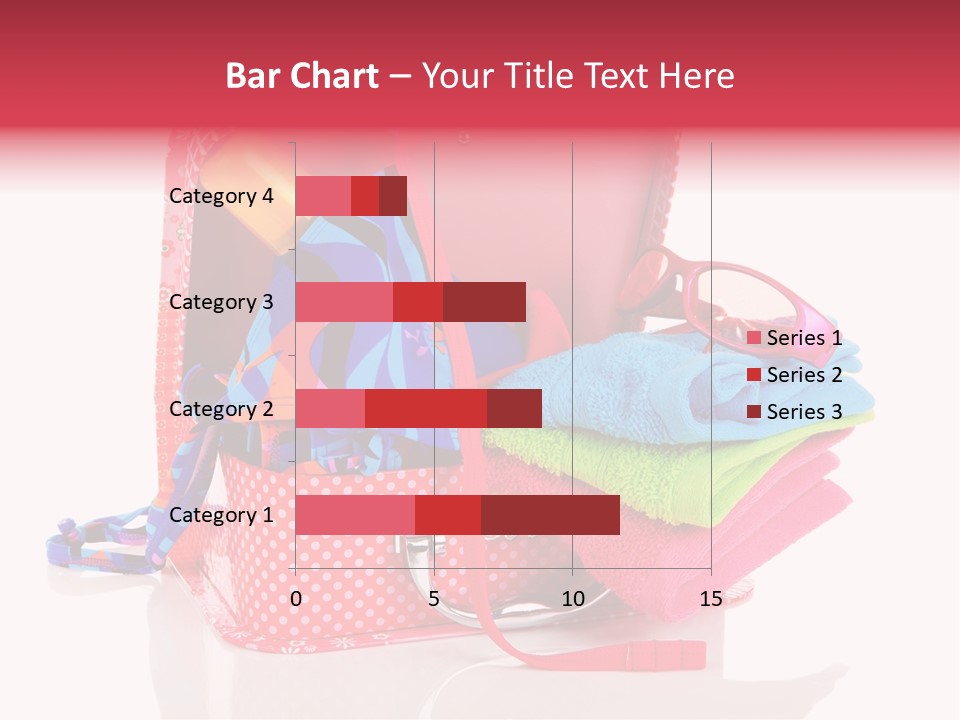 Baggage Beach Vacation PowerPoint Template