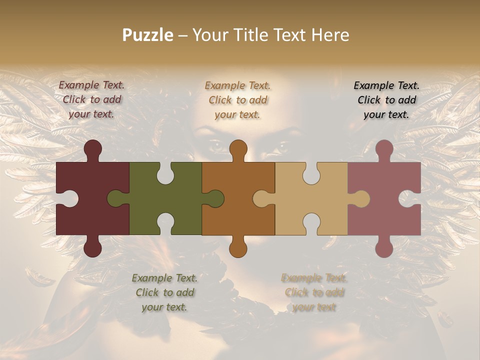 Artistic Skin Person PowerPoint Template