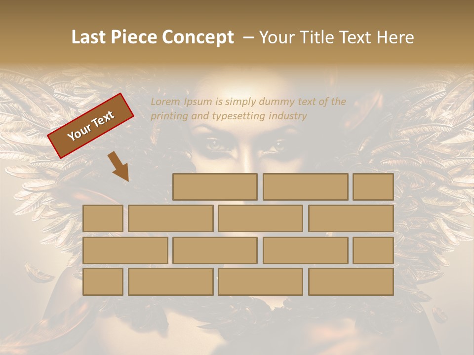 Artistic Skin Person PowerPoint Template