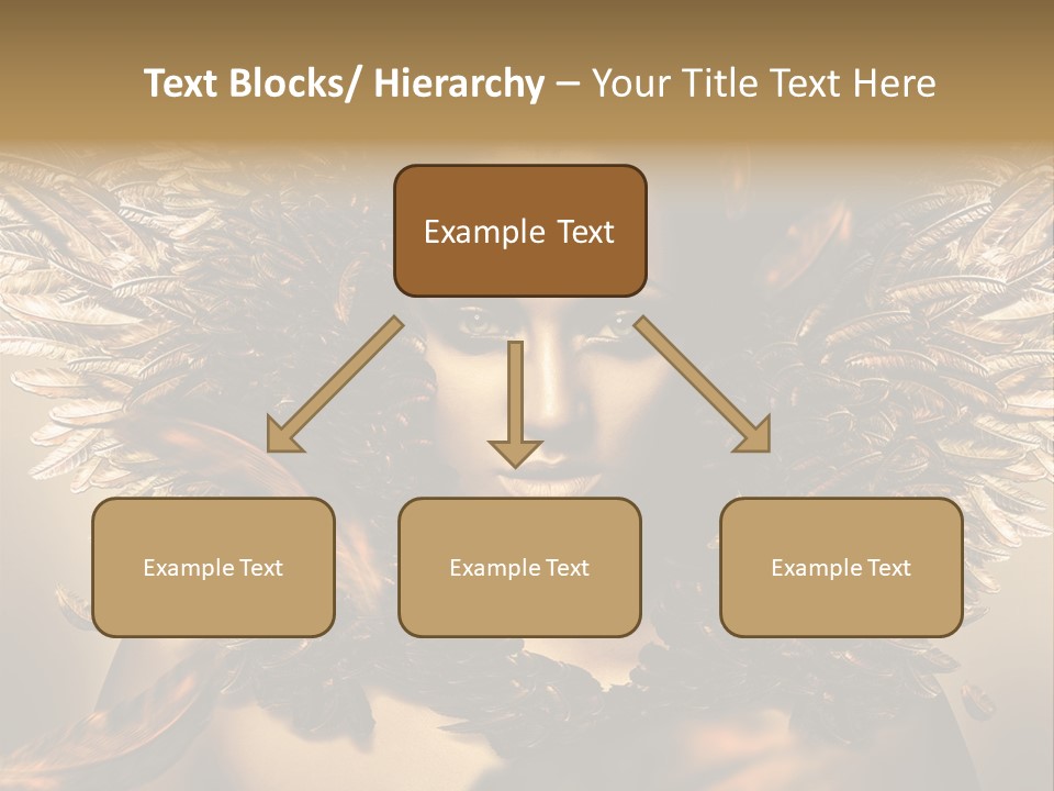 Artistic Skin Person PowerPoint Template