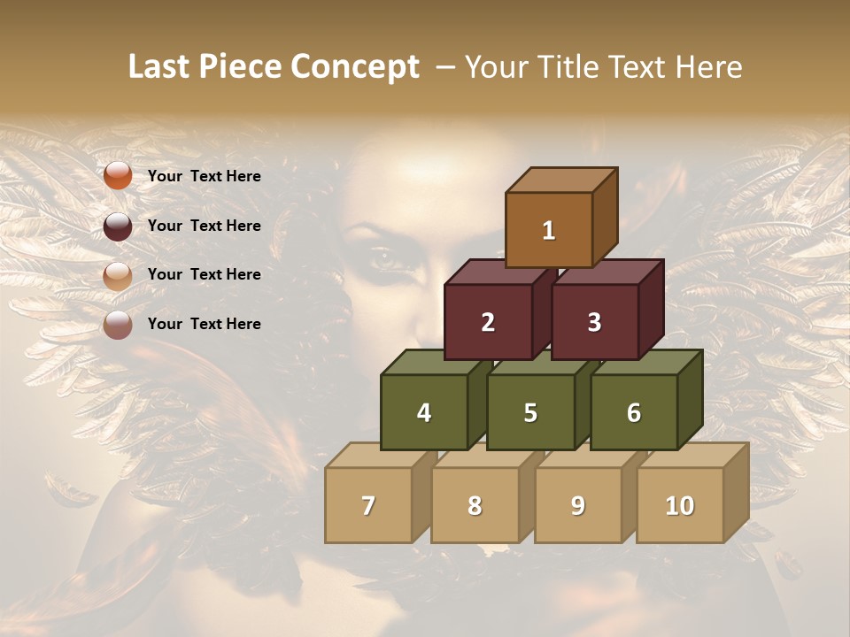 Artistic Skin Person PowerPoint Template