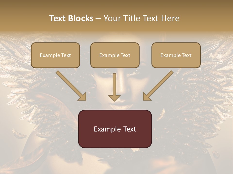 Artistic Skin Person PowerPoint Template