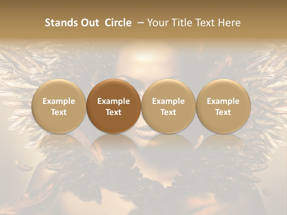 Artistic Skin Person PowerPoint Template