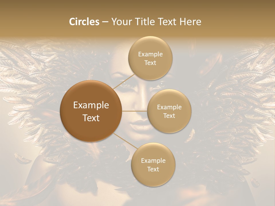 Artistic Skin Person PowerPoint Template