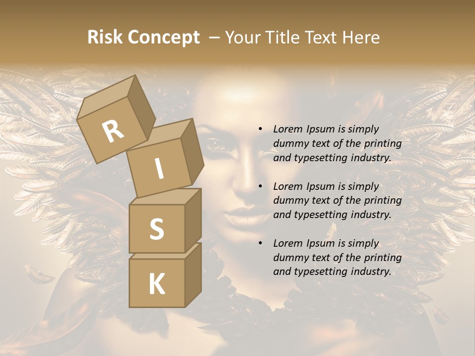 Artistic Skin Person PowerPoint Template