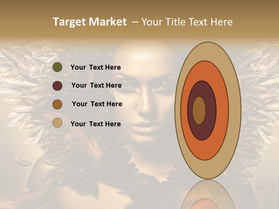 Artistic Skin Person PowerPoint Template