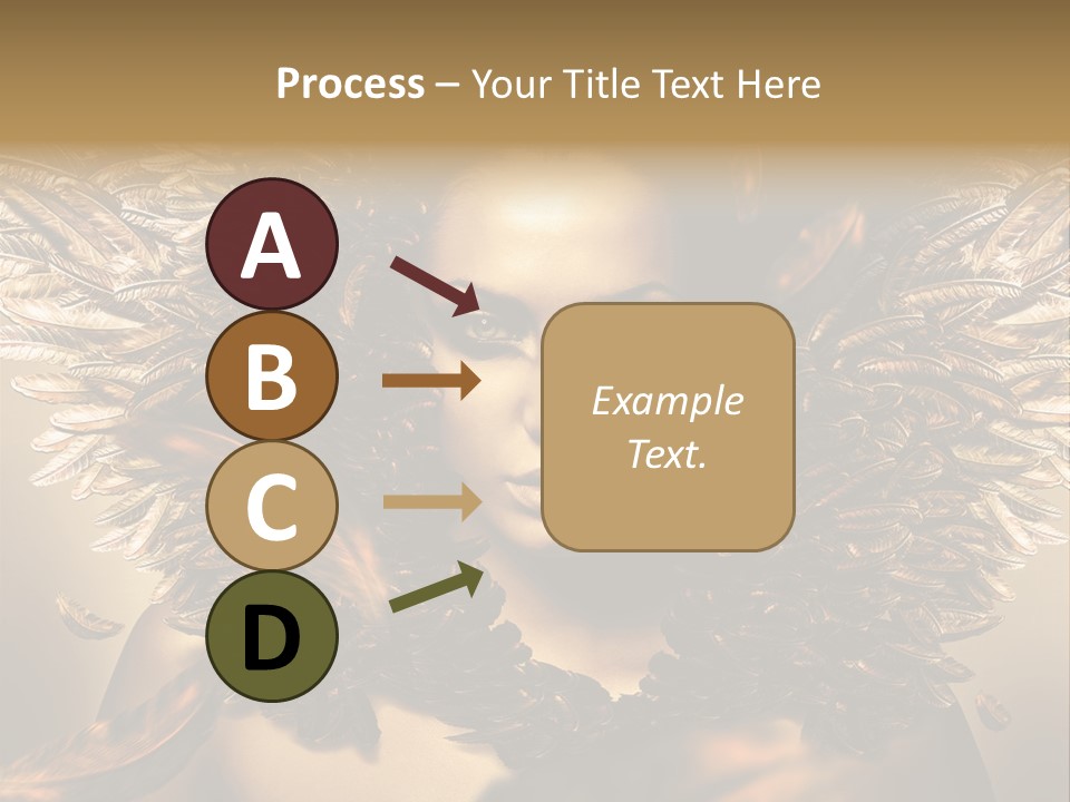 Artistic Skin Person PowerPoint Template