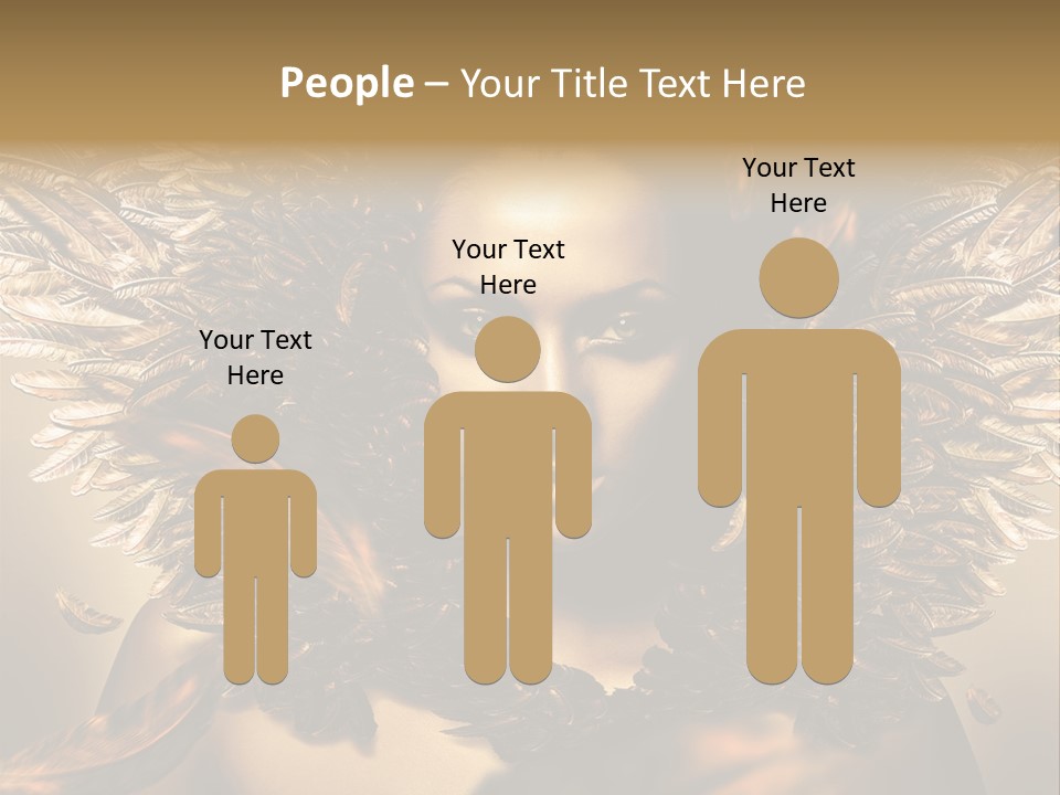 Artistic Skin Person PowerPoint Template