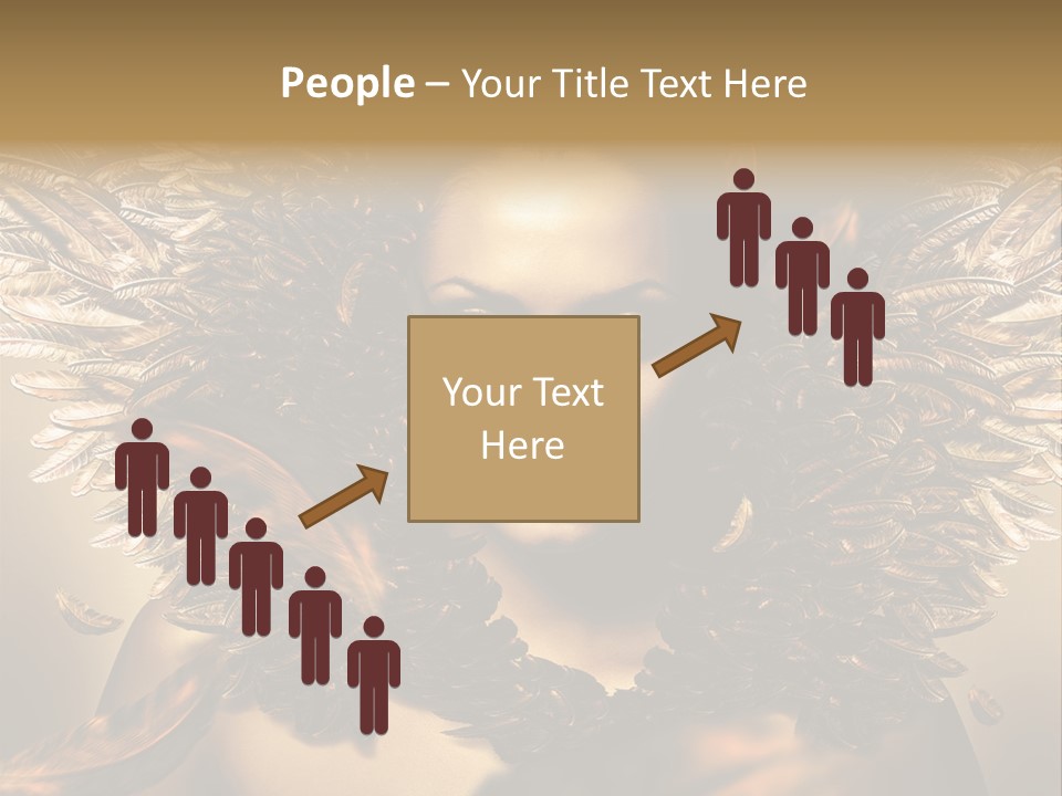 Artistic Skin Person PowerPoint Template