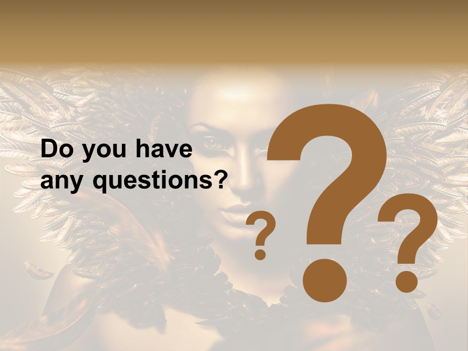 Artistic Skin Person PowerPoint Template