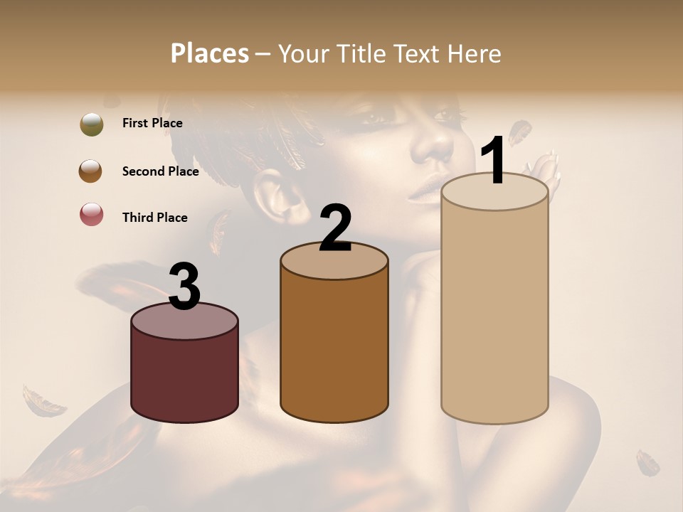 Vertical Revival Artistic PowerPoint Template