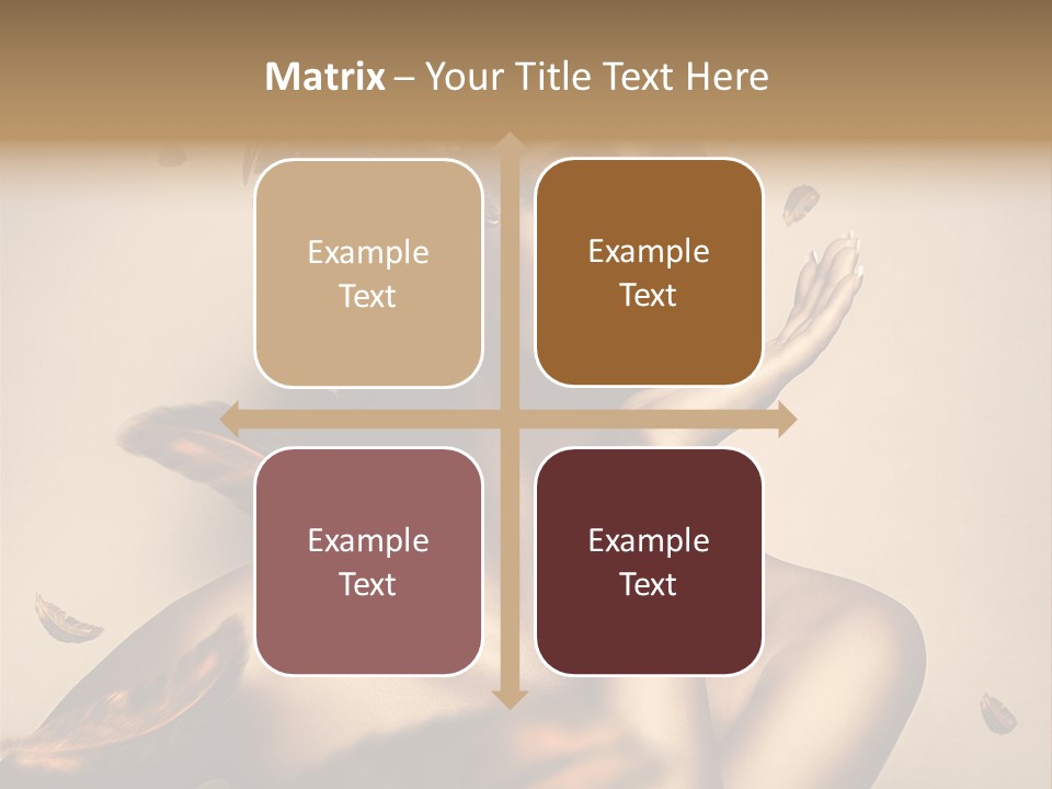 Vertical Revival Artistic PowerPoint Template