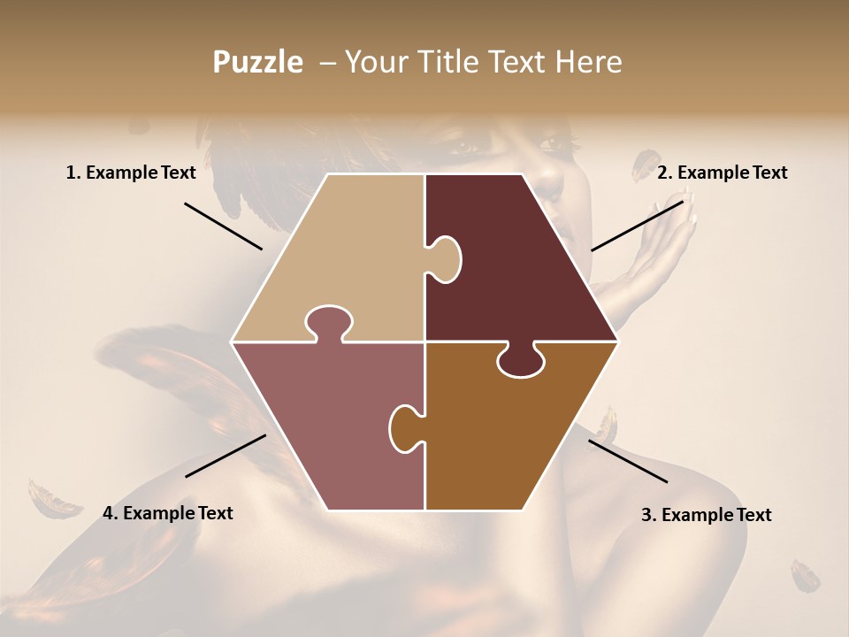 Vertical Revival Artistic PowerPoint Template