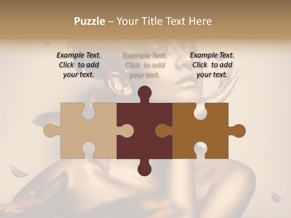 Vertical Revival Artistic PowerPoint Template