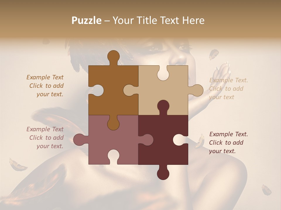 Vertical Revival Artistic PowerPoint Template