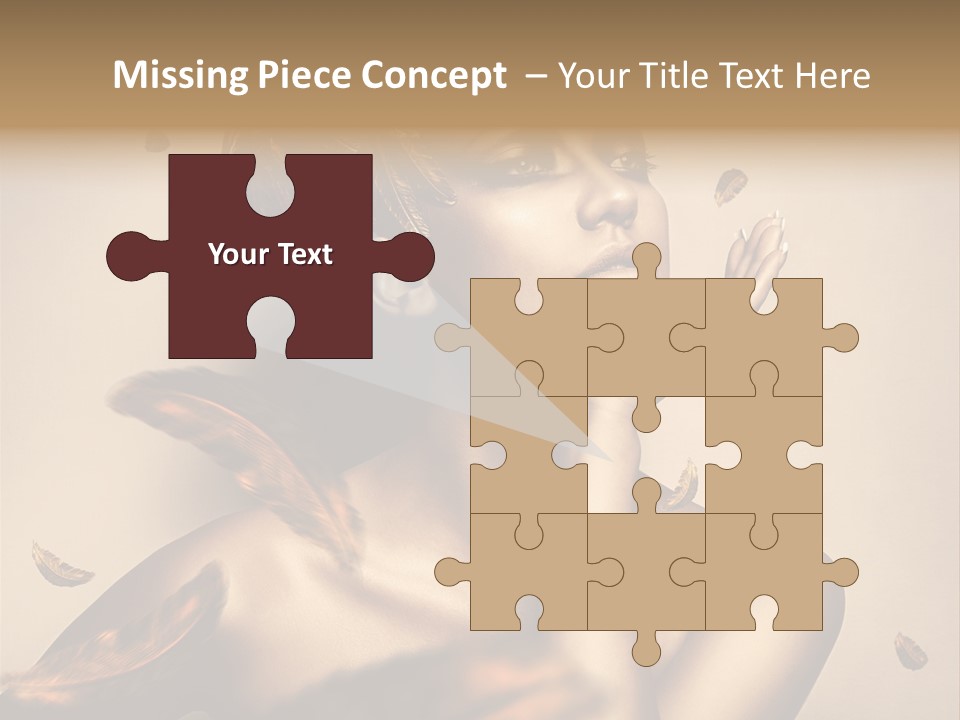 Vertical Revival Artistic PowerPoint Template