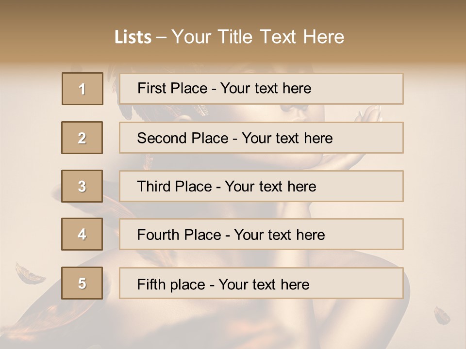 Vertical Revival Artistic PowerPoint Template