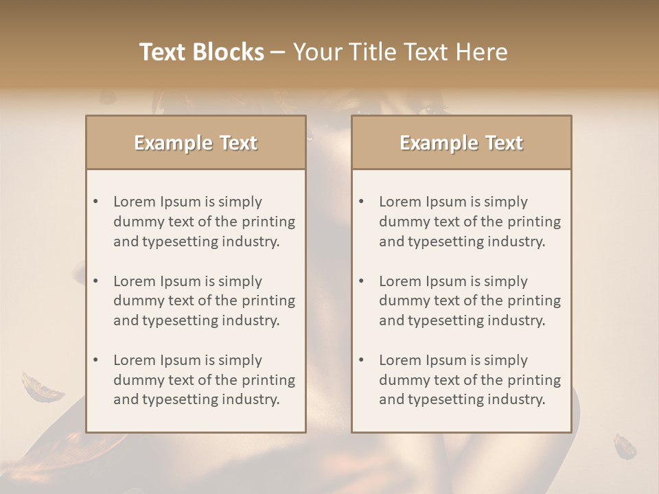 Vertical Revival Artistic PowerPoint Template