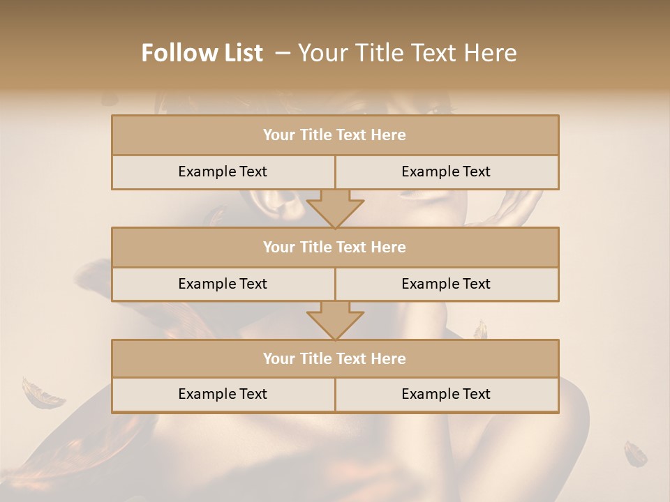 Vertical Revival Artistic PowerPoint Template
