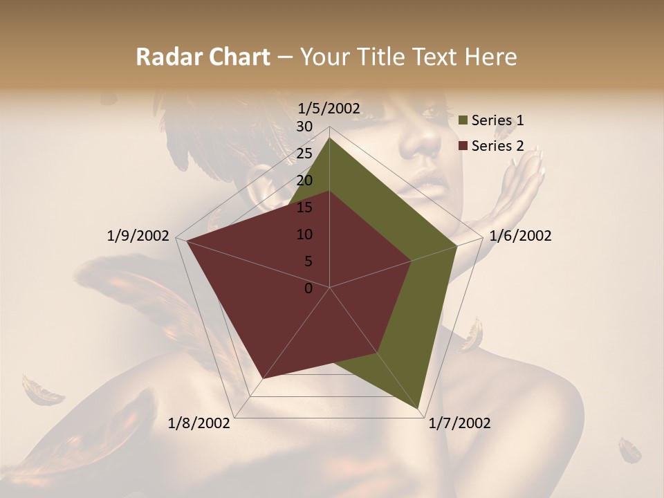 Vertical Revival Artistic PowerPoint Template