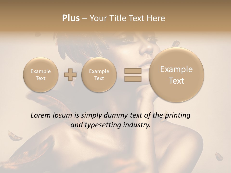 Vertical Revival Artistic PowerPoint Template