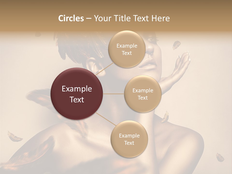 Vertical Revival Artistic PowerPoint Template