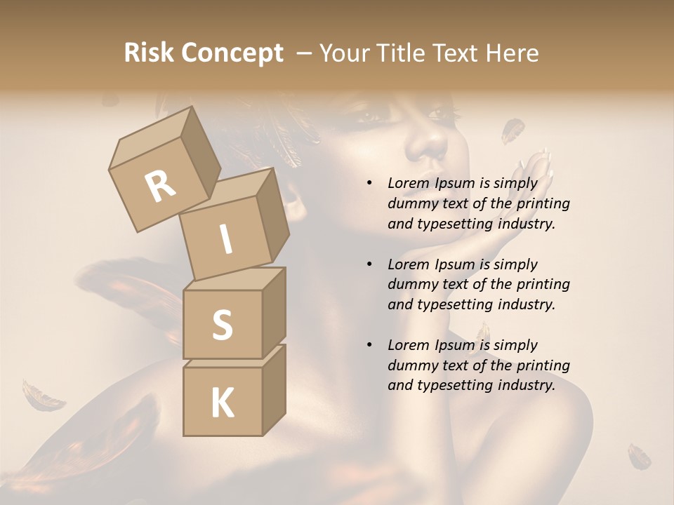 Vertical Revival Artistic PowerPoint Template