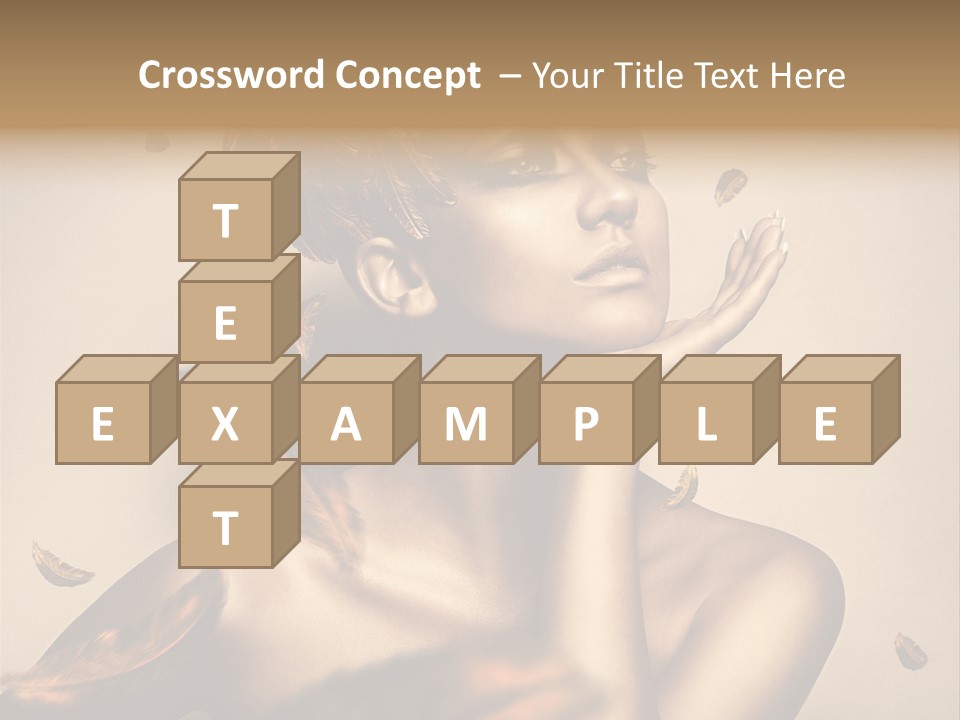 Vertical Revival Artistic PowerPoint Template