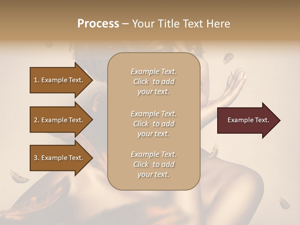Vertical Revival Artistic PowerPoint Template