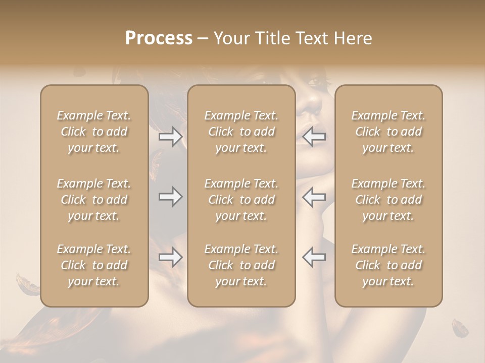 Vertical Revival Artistic PowerPoint Template