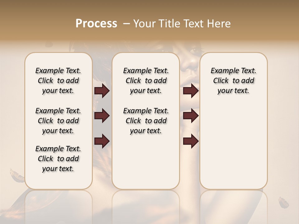 Vertical Revival Artistic PowerPoint Template