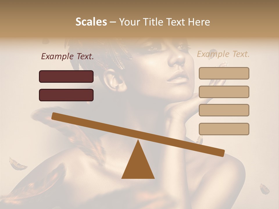 Vertical Revival Artistic PowerPoint Template