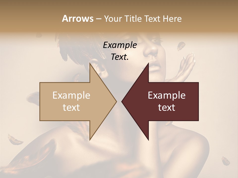 Vertical Revival Artistic PowerPoint Template