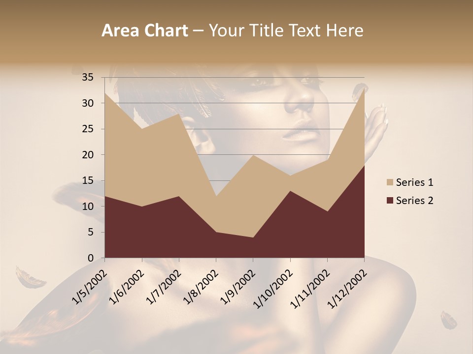 Vertical Revival Artistic PowerPoint Template