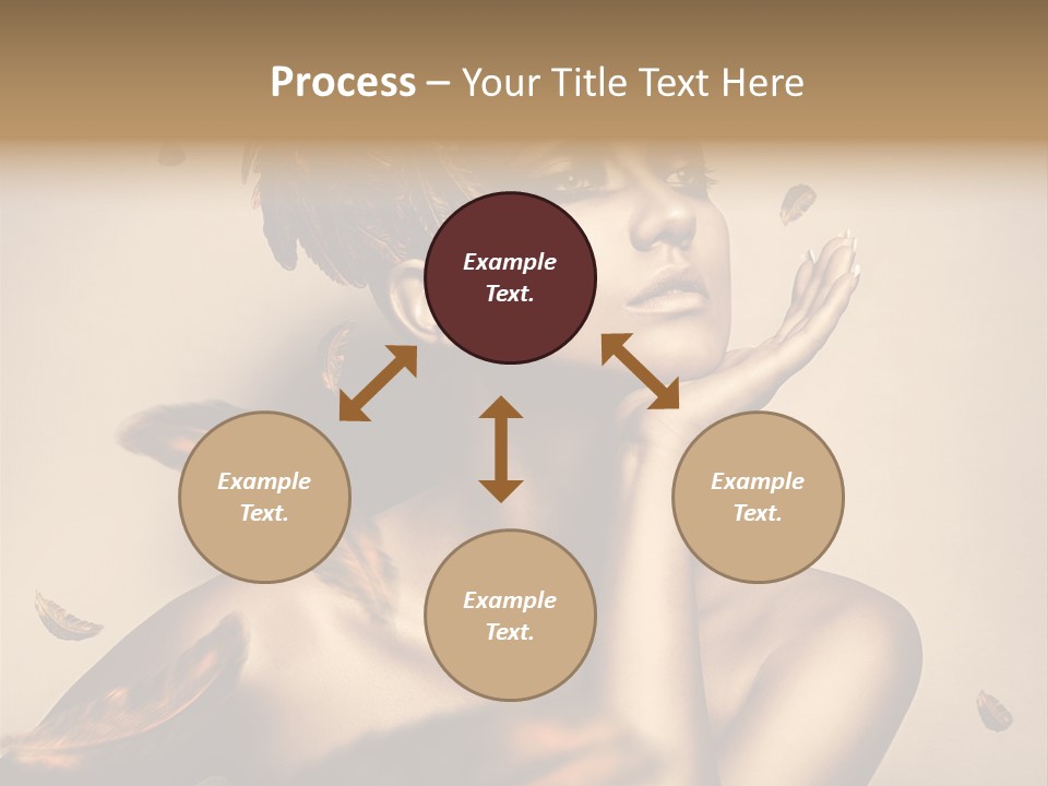 Vertical Revival Artistic PowerPoint Template