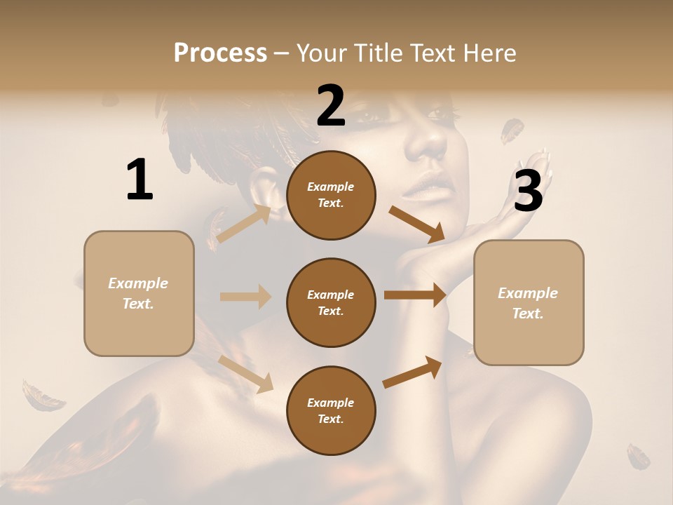 Vertical Revival Artistic PowerPoint Template