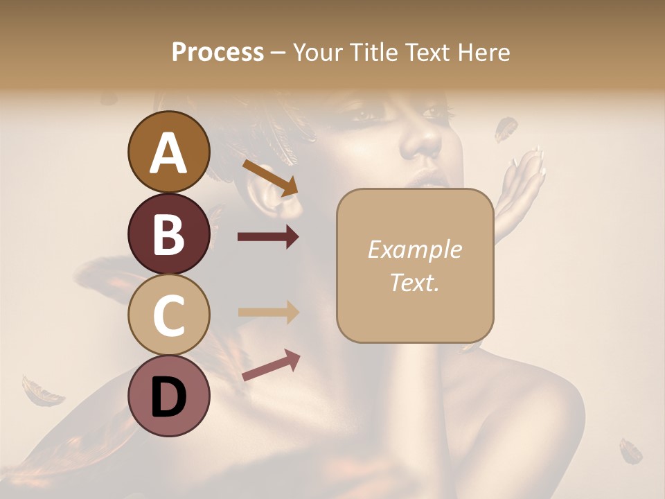 Vertical Revival Artistic PowerPoint Template