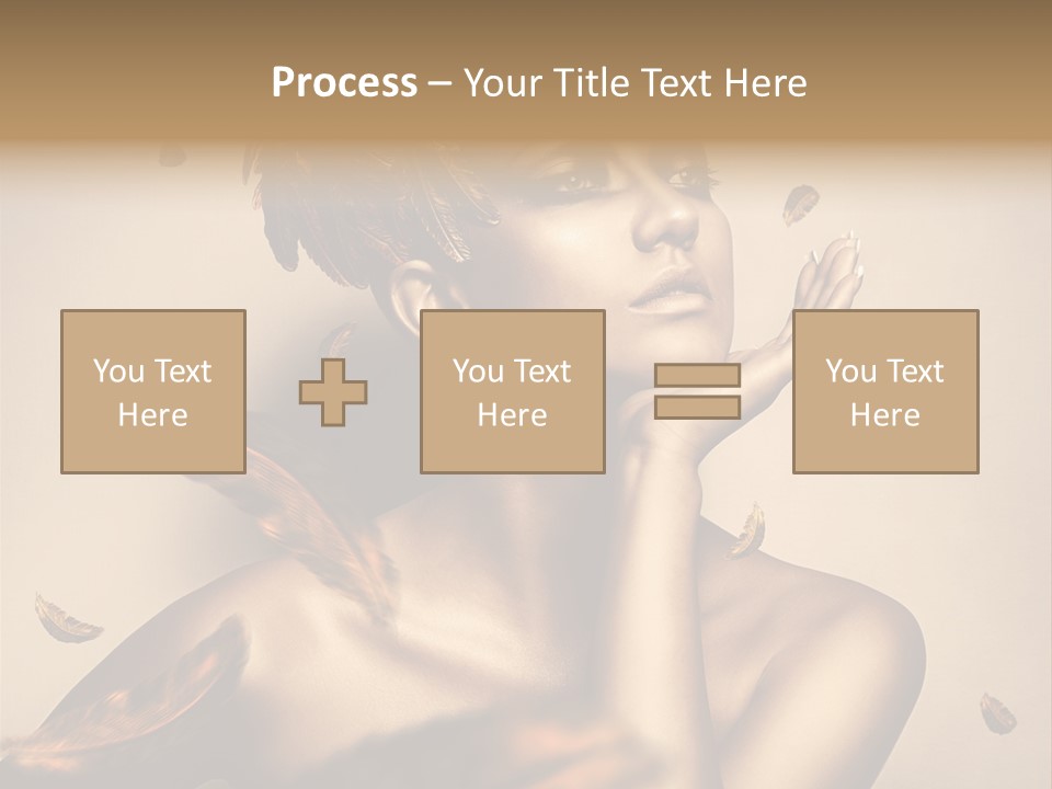 Vertical Revival Artistic PowerPoint Template