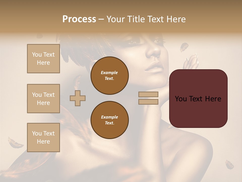 Vertical Revival Artistic PowerPoint Template