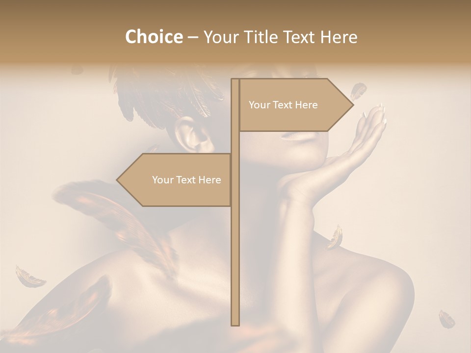 Vertical Revival Artistic PowerPoint Template